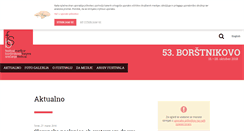 Desktop Screenshot of borstnikovo.si